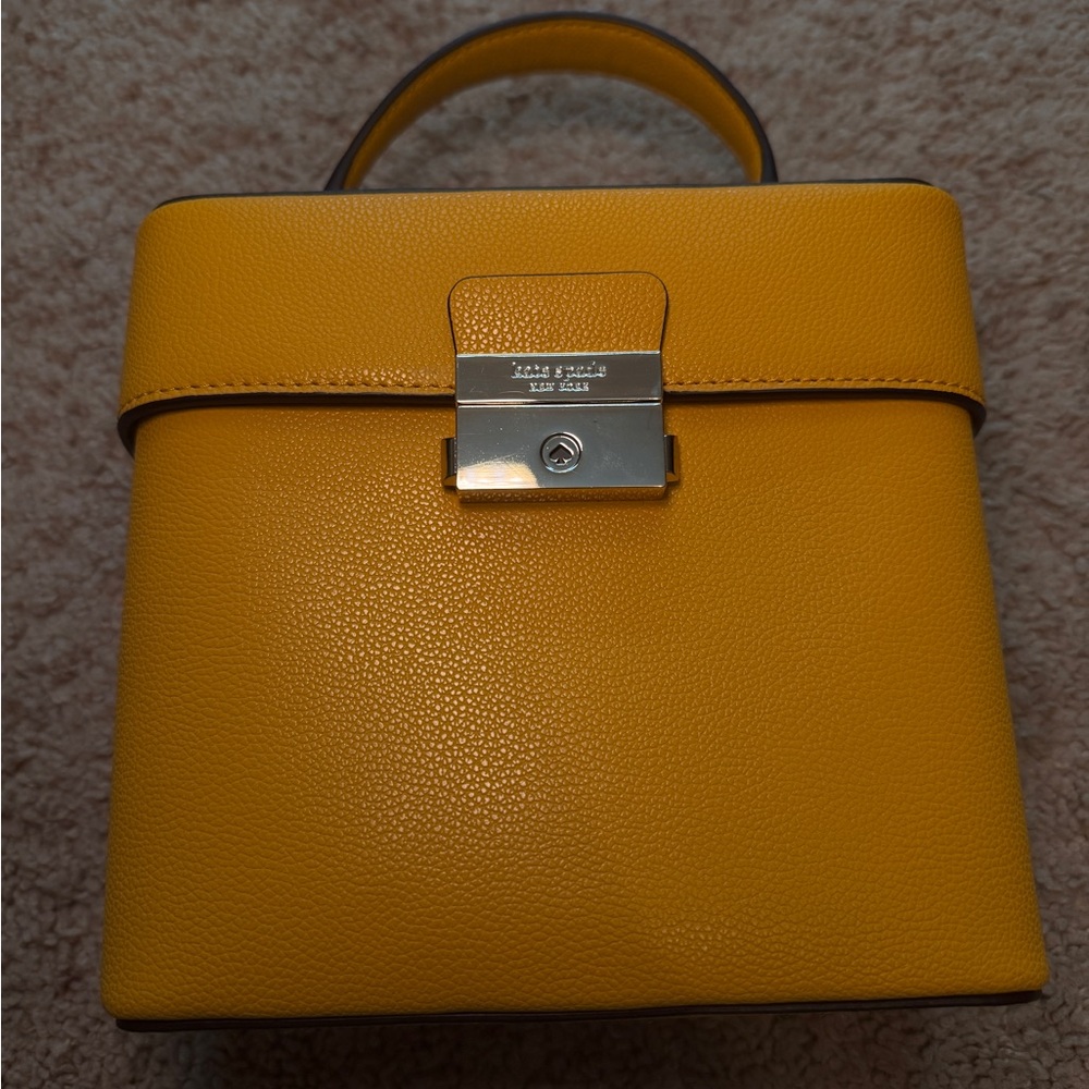 Kate Spade Yellow Leather Handbag